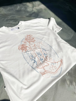 Boots and Roses Tee