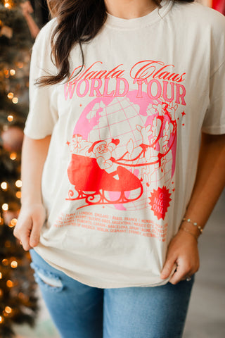 Santa World Tour Tee