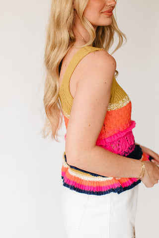 Softly Drifting Sweater Tank