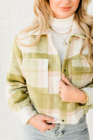 Avo Cropped Shacket