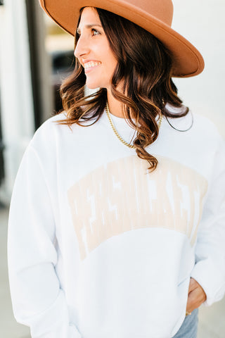 PERSNICKETY Puff Sweatshirt