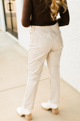 Get To Work Leather Pants